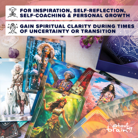 Goddesses Of The World Oracle Cards & Guidebook