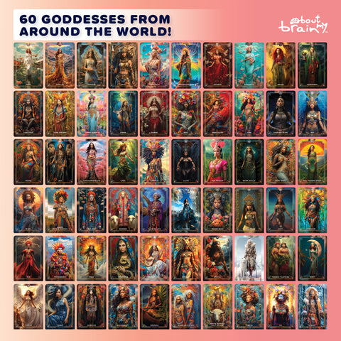 Goddesses Of The World Oracle Cards & Guidebook