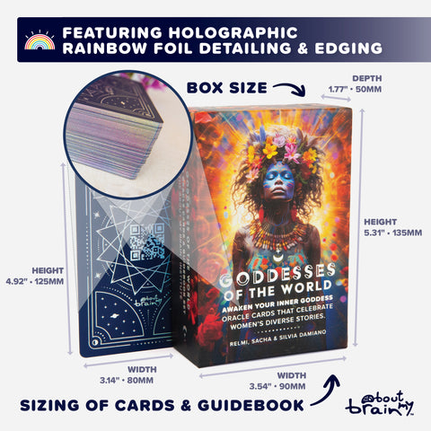 Goddesses Of The World Oracle Cards & Guidebook