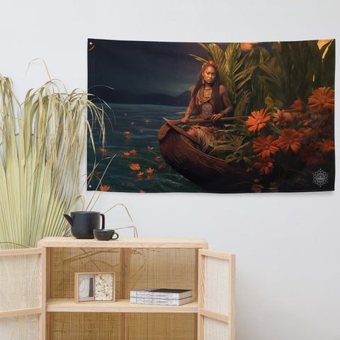 Wairaka Goddess Flag Wall Art