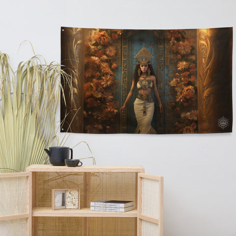 Nisaba Goddess Flag Wall Art