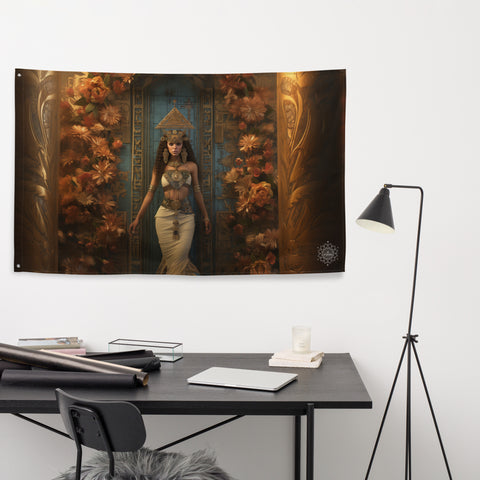 Nisaba Goddess Flag Wall Art