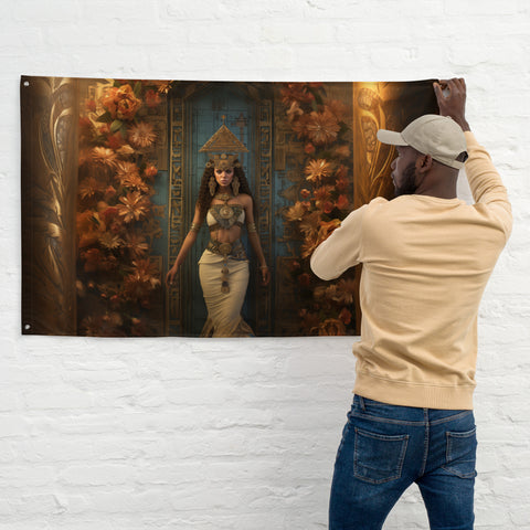 Nisaba Goddess Flag Wall Art