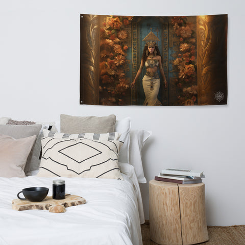Nisaba Goddess Flag Wall Art