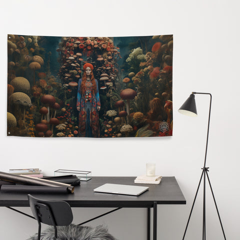 Mielikki Goddess Flag Wall Art