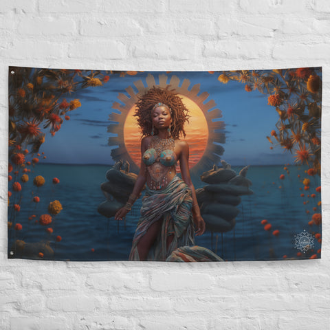 Mawu Goddess Flag Wall Art