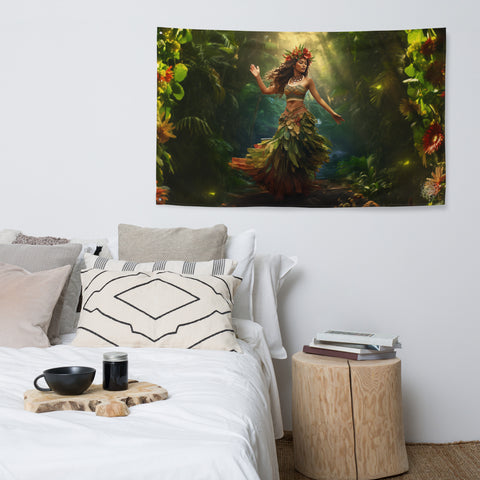 Laka Goddess Flag Wall Art