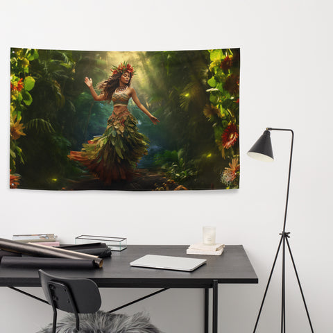 Laka Goddess Flag Wall Art