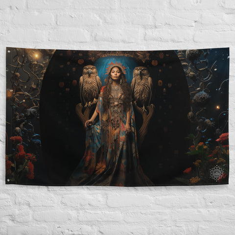 Jaci Goddess Flag Wall Art