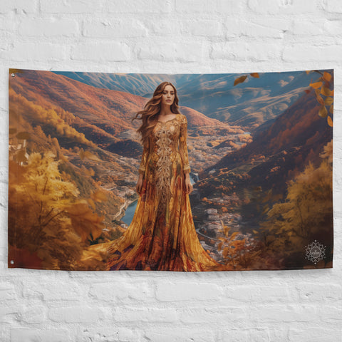 Amalur Goddess Flag Wall Art