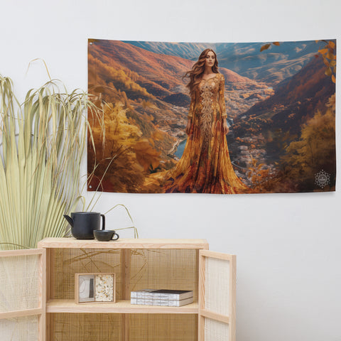 Amalur Goddess Flag Wall Art