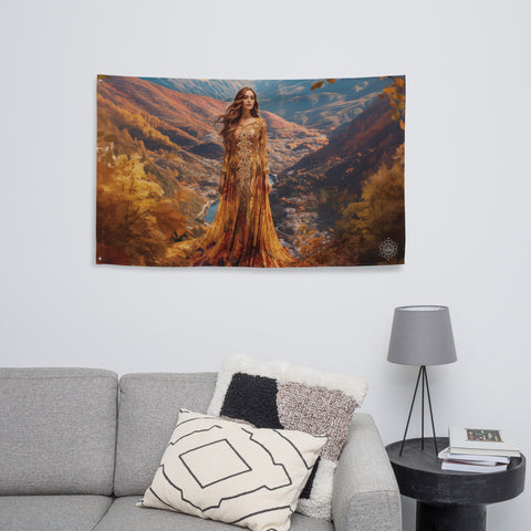 Amalur Goddess Flag Wall Art