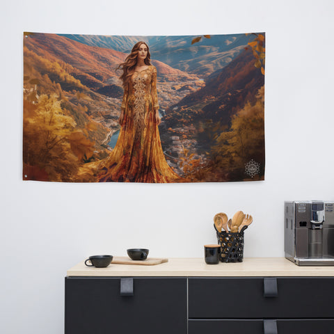 Amalur Goddess Flag Wall Art
