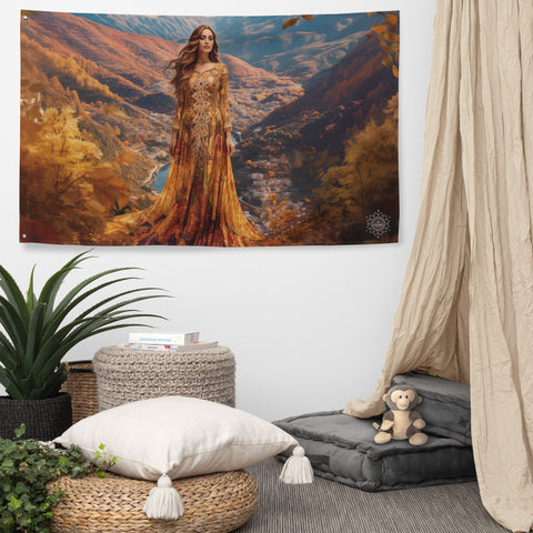 Amalur Goddess Flag Wall Art