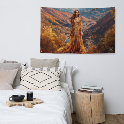 Amalur Goddess Flag Wall Art