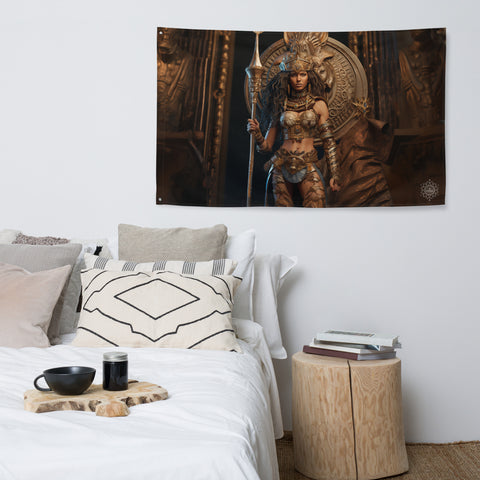 Anat Goddess Flag Wall Art