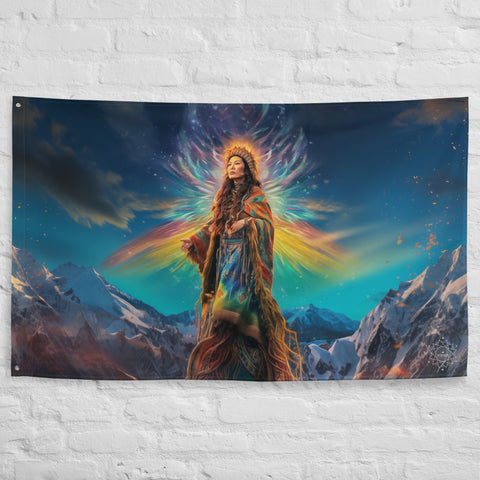 Arnarquagssaq Goddess Flag Wall Art