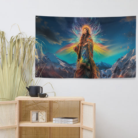 Arnarquagssaq Goddess Flag Wall Art