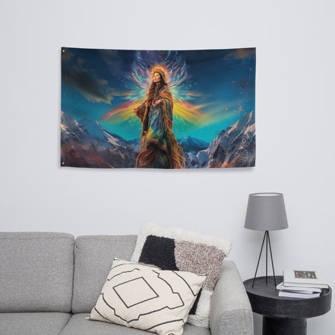 Arnarquagssaq Goddess Flag Wall Art