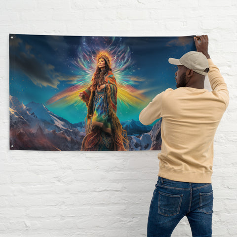 Arnarquagssaq Goddess Flag Wall Art