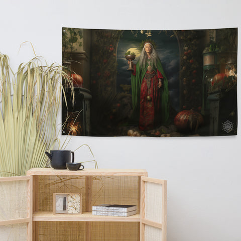 Cerridwen Goddess Flag Wall Art