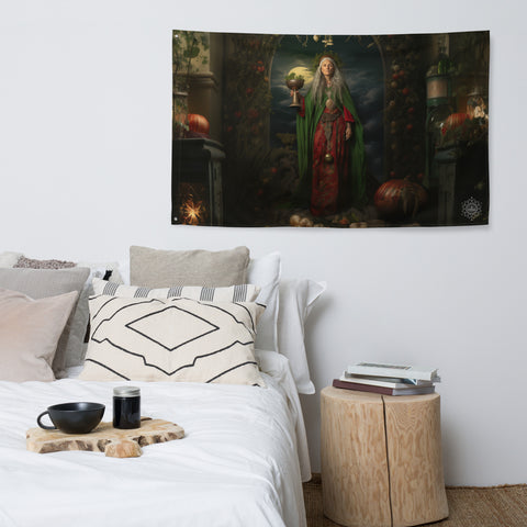 Cerridwen Goddess Flag Wall Art