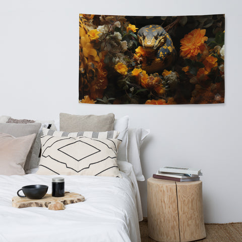 Anaconda Spirit Animal Flag Wall Art