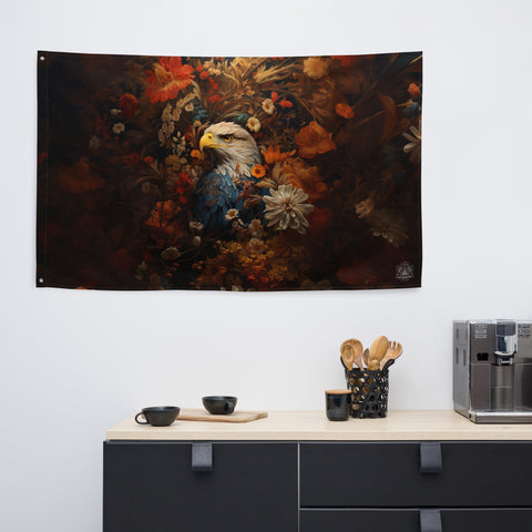 Eagle Spirit Animal Flag Wall Art