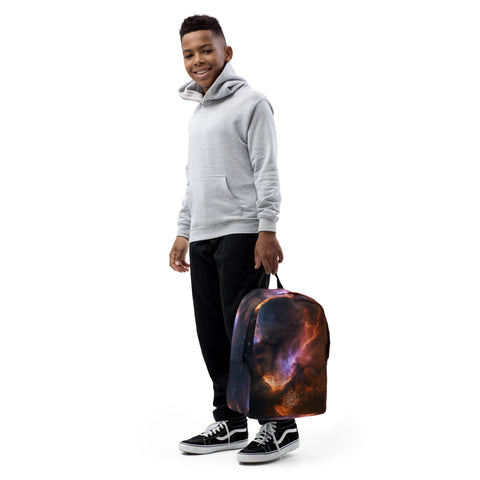 Flame Nebula Dreams Backpack