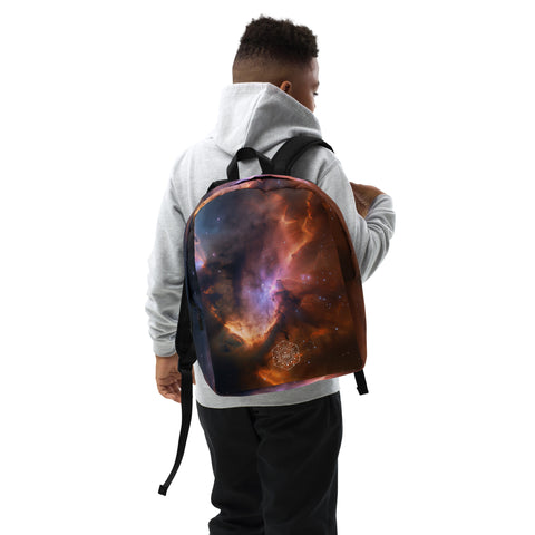 Flame Nebula Dreams Backpack