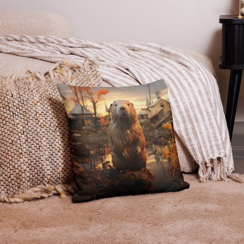 Beaver Spirit Animal Cushion Covers