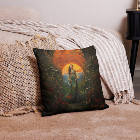 Mau Thuong Ngan Goddess Cushion Covers
