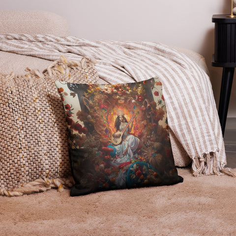 Saraswati Goddess Cushion Covers
