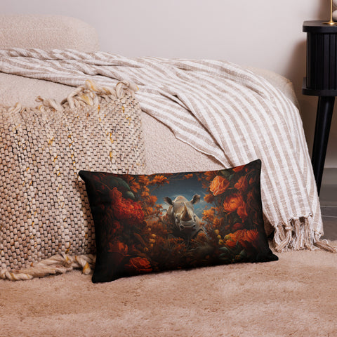 Rhinoceros Spirit Animal Cushion Covers