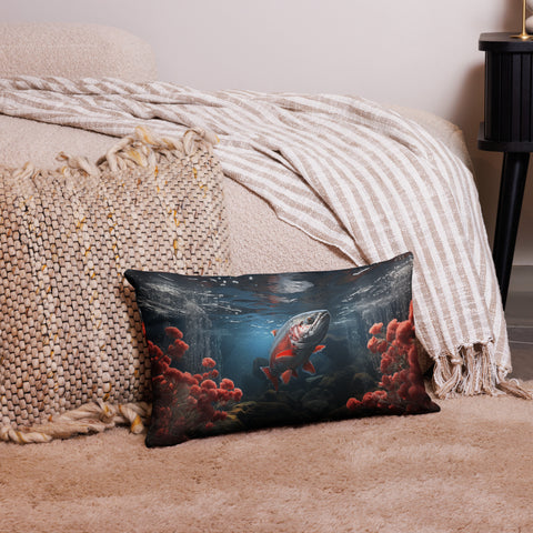 Salmon Spirit Animal Cushion Covers