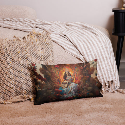 Saraswati Goddess Cushion Covers