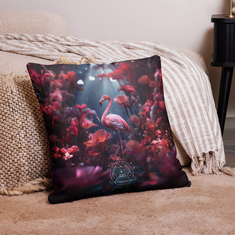 Flamingo Spirit Animal Cushion Covers