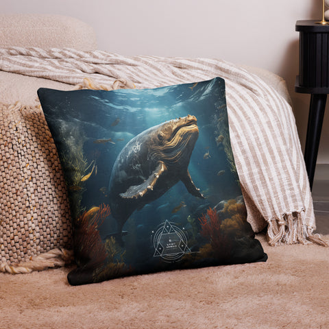 Whale Spirit Animal Cushion Covers
