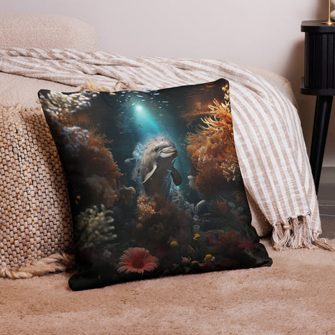 Dolphin Spirit Animal Cushion Covers