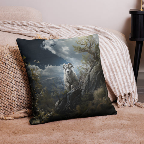 Mountain Goat Spirit Animal Cushion Covers