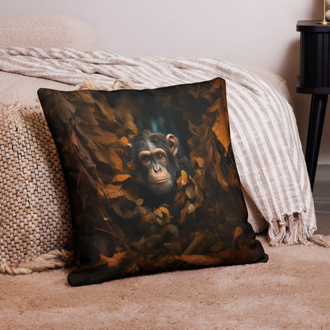 Chimpanzee Spirit Animal Cushion Covers