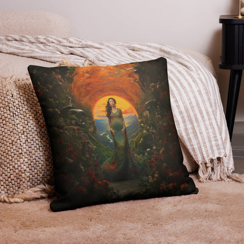 Mau Thuong Ngan Goddess Cushion Covers