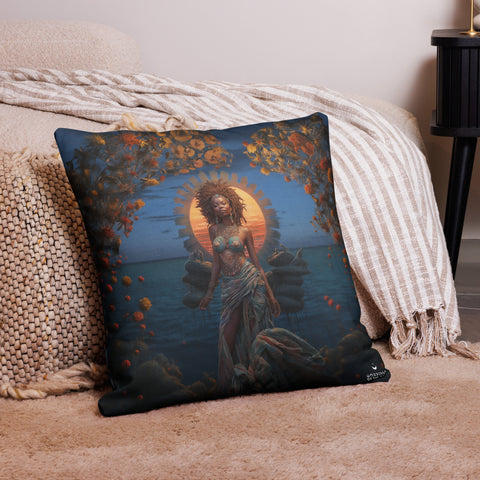Mawu Goddess Cushion Covers