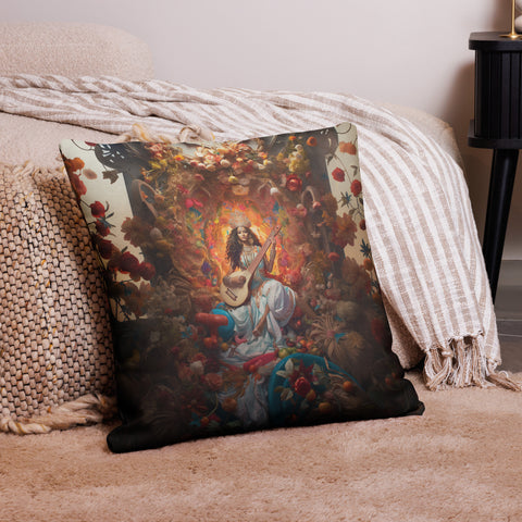 Saraswati Goddess Cushion Covers