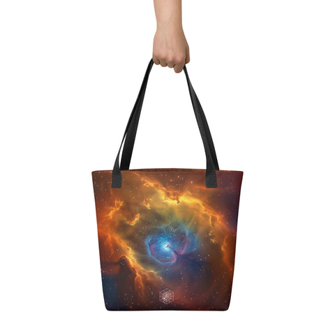 Bubble Nebula Dreams Tote bag