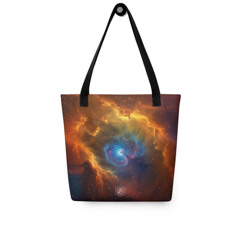 Bubble Nebula Dreams Tote bag