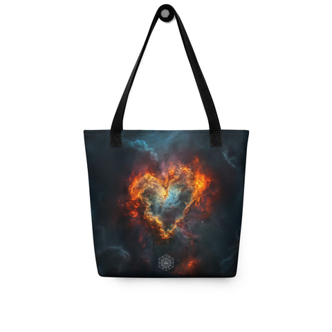 Heart Nebula Dreams Tote bag