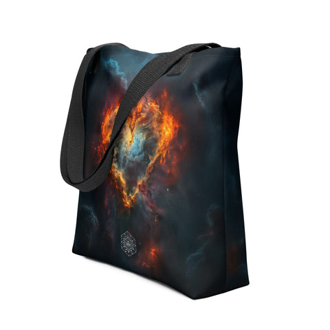 Heart Nebula Dreams Tote bag
