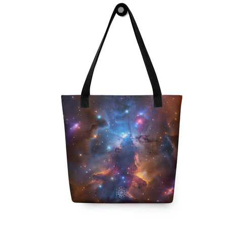 Runningman Nebula Dreams Tote bag