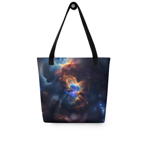 Pacman Nebula Dreams Tote bag